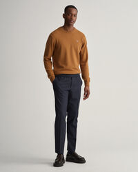 Pantalon de jogging slim fit en sergé Hallden