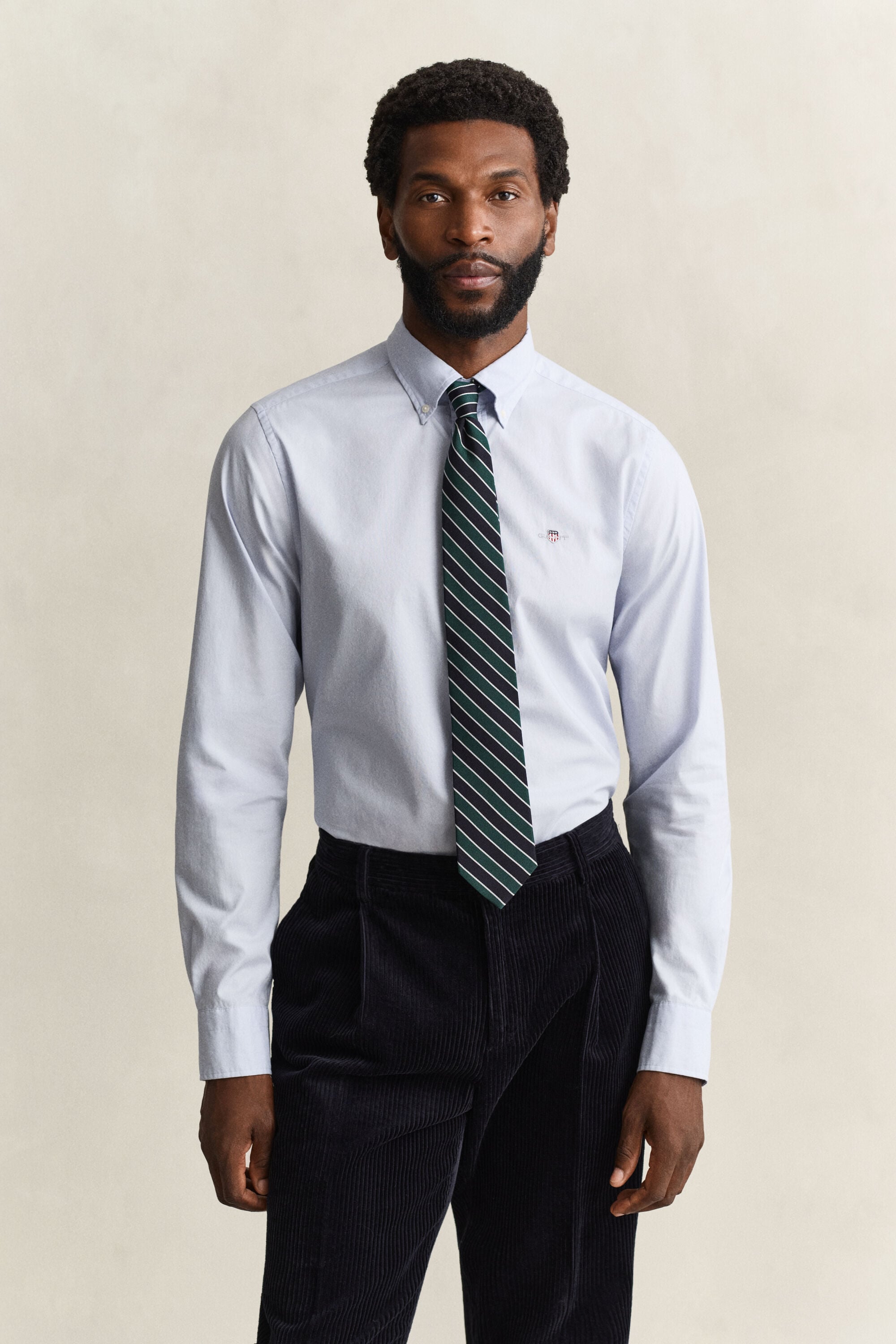 Chemise slim classique en popeline