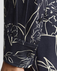 Robe-chemise à imprimé floral