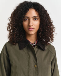 Caban en coton ciré