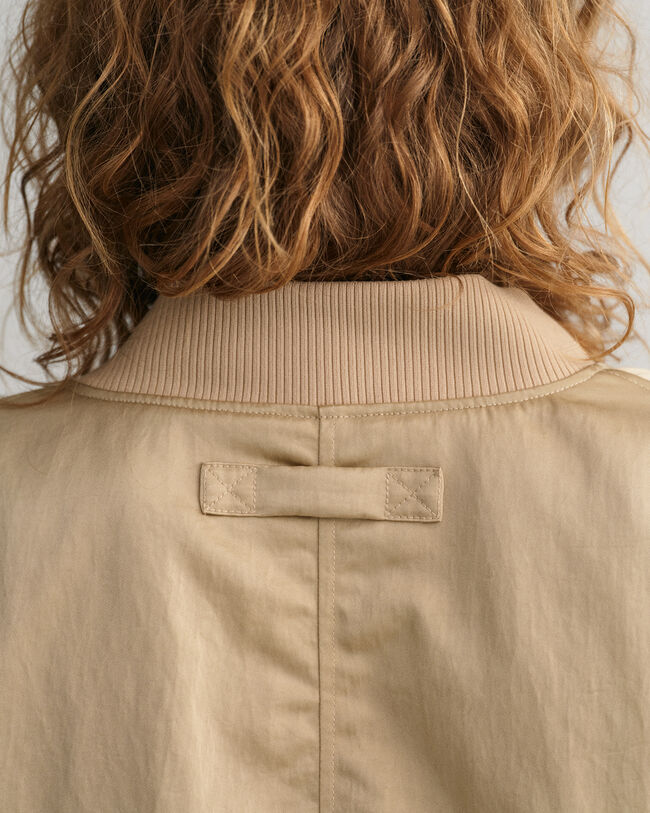 Blouson aviateur en satin