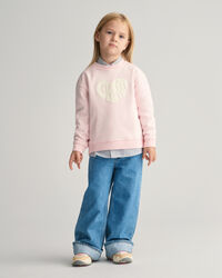 Sweat-shirt ras du cou Heart Graphic Girls