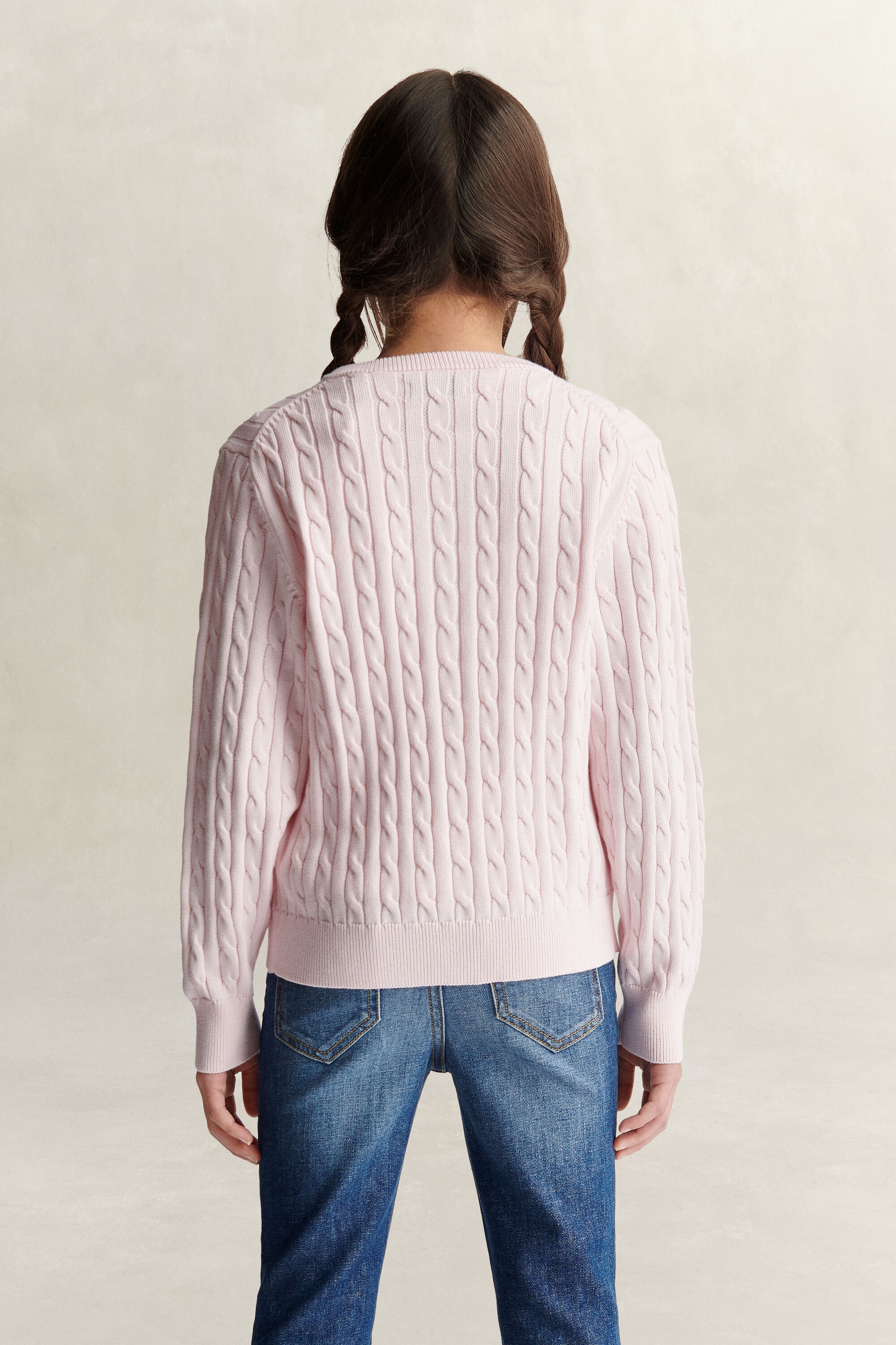 Cardigan en maille torsadée Ado Fille