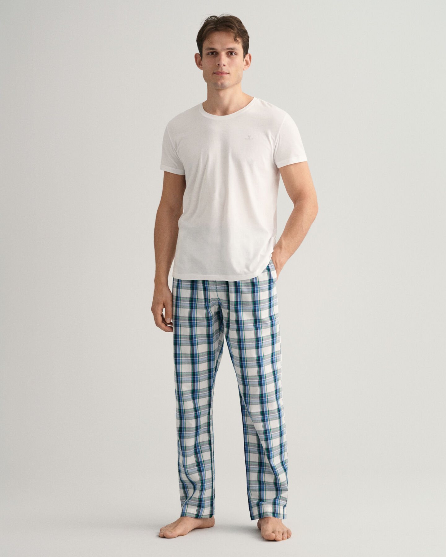 Pantalon de pyjama à carreaux