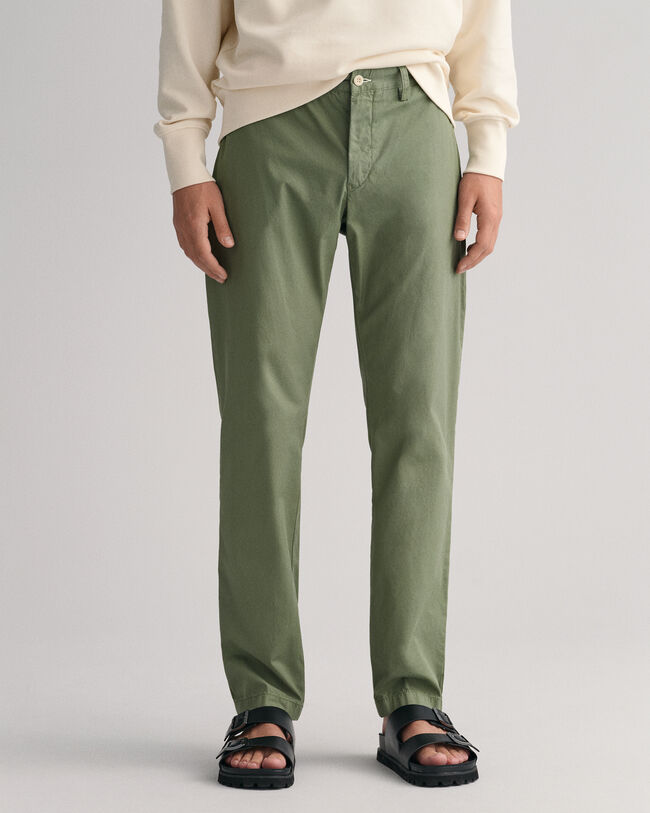 Pantalon chino slim fit Hallden Sunfaded