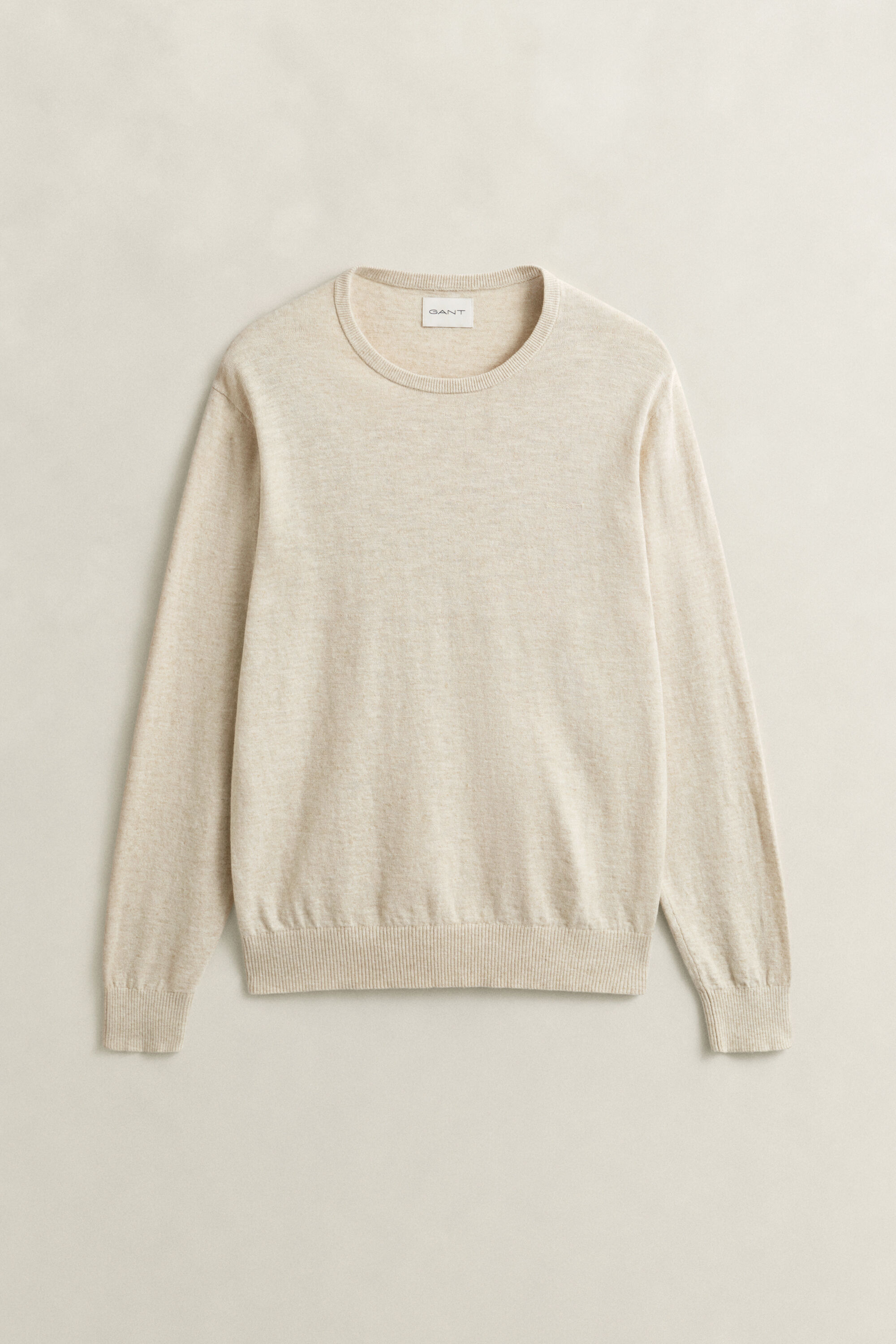 Pull en coton mélangé flammé