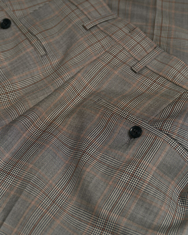 Pantalon de costume Glen Check