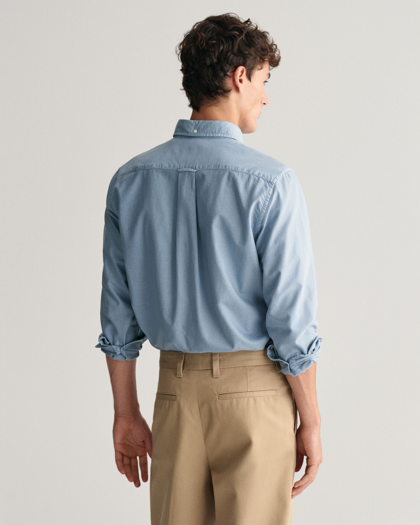 Chemise regular fit en coton Oxford Archive Sunfaded