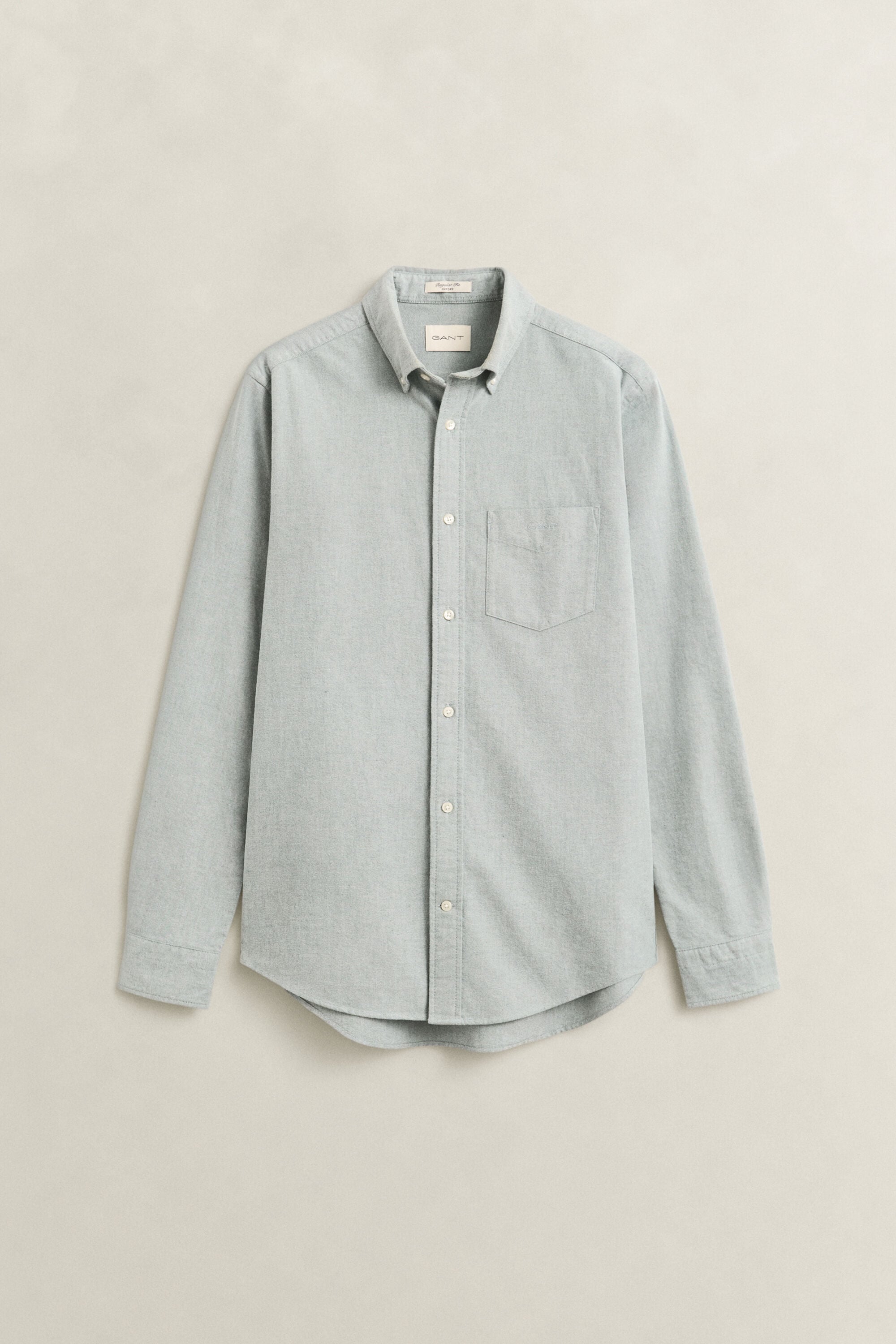 Chemise en coton Oxford brossé