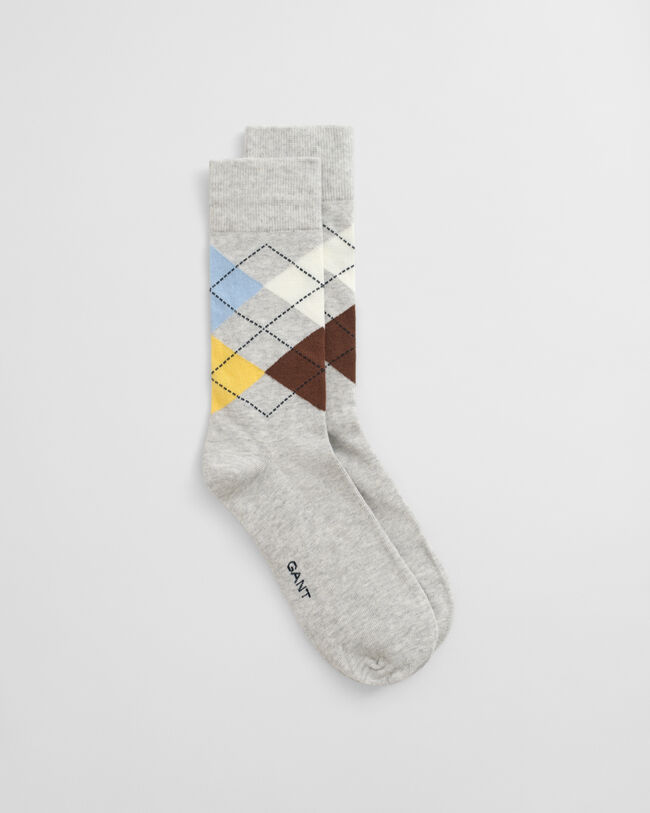 Chaussettes à motif argyle 