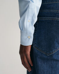 Chemise coupe regular en jersey de coton piqué