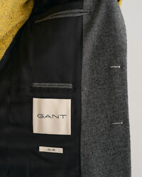 Veste blazer de costume à chevrons