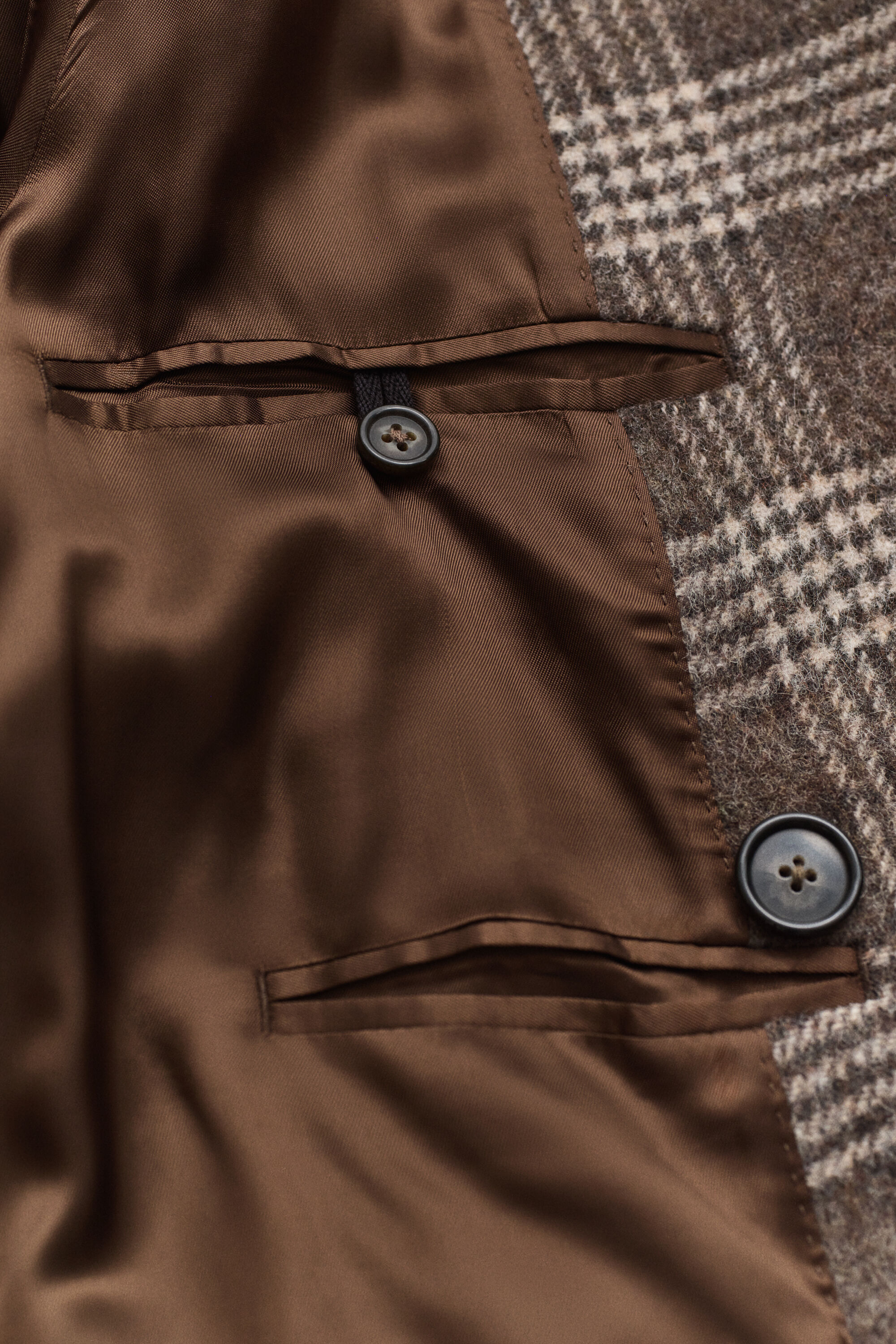 Manteau à boutonnage croisé en laine