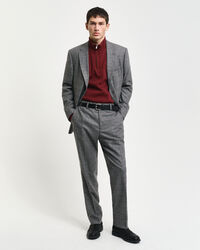 Pantalon de costume slim fit à carreaux