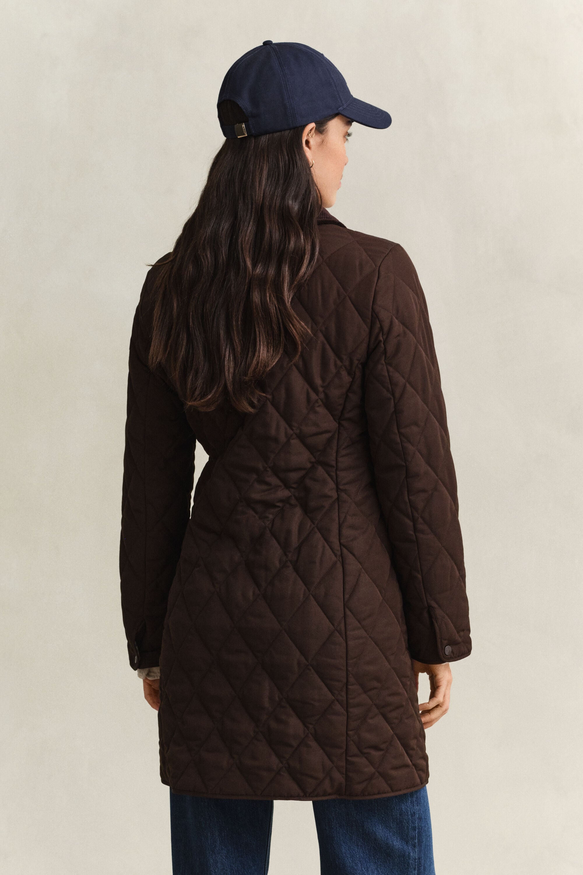 Manteau matelassé ajusté