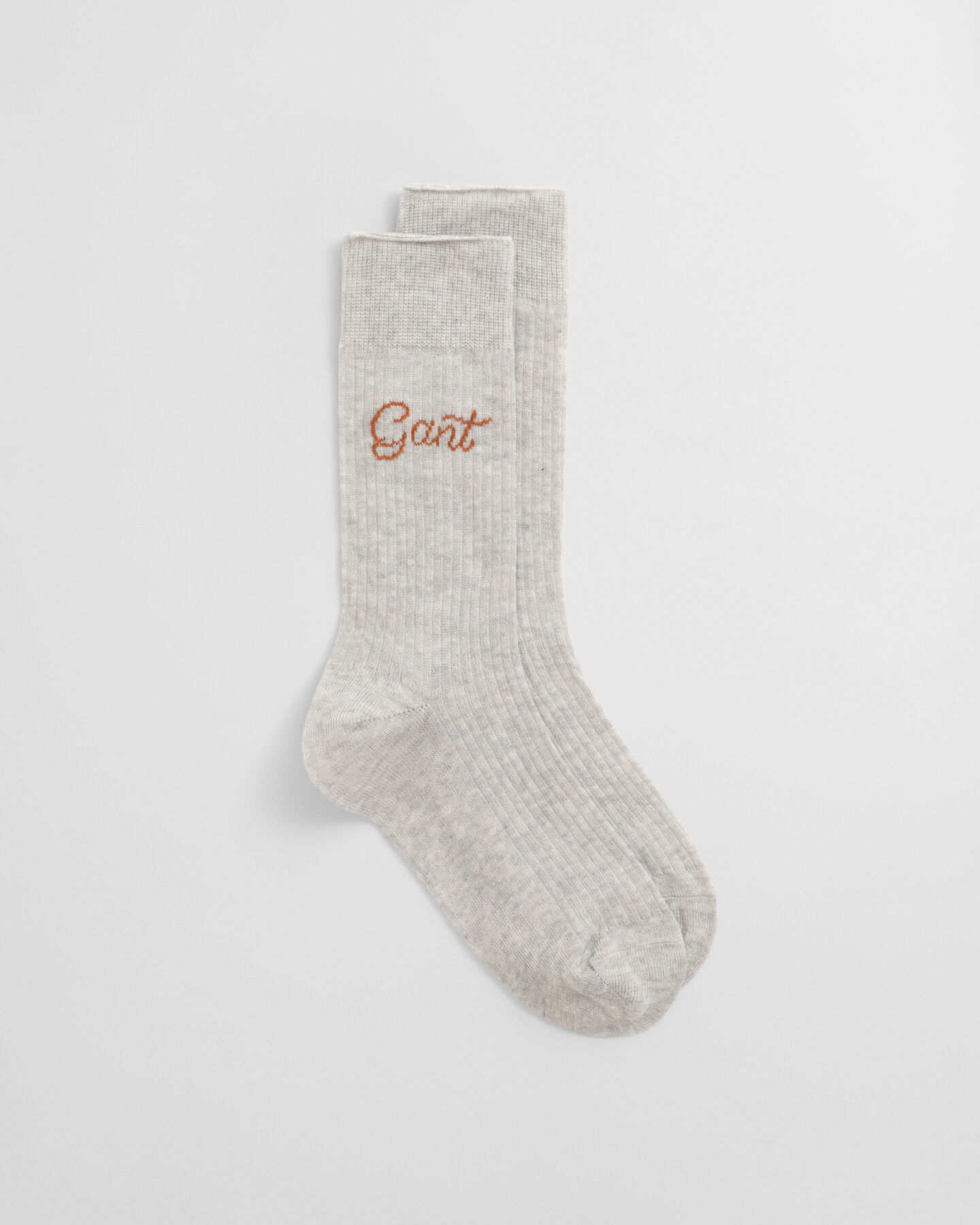 Chaussettes côtelées GANT Script