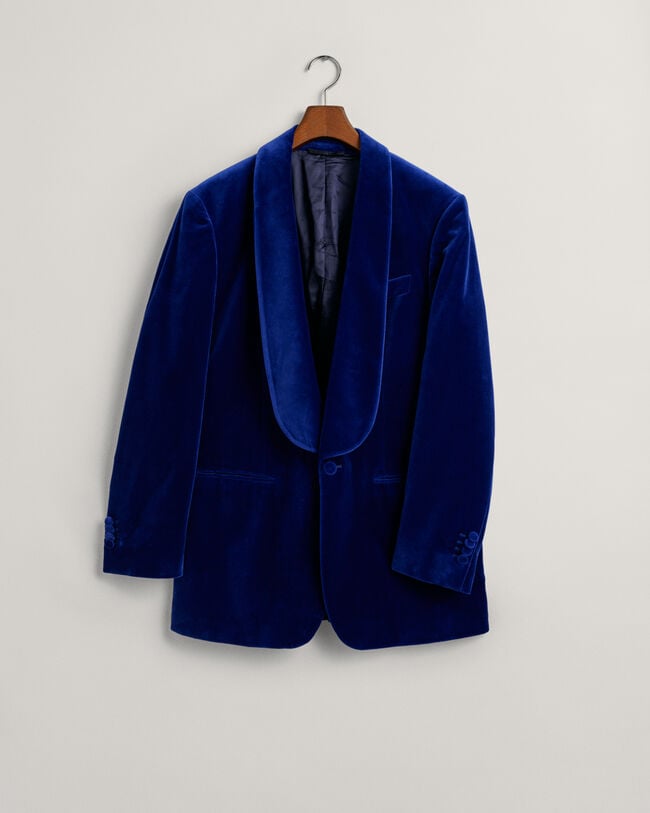 Veste blazer de costume en velours