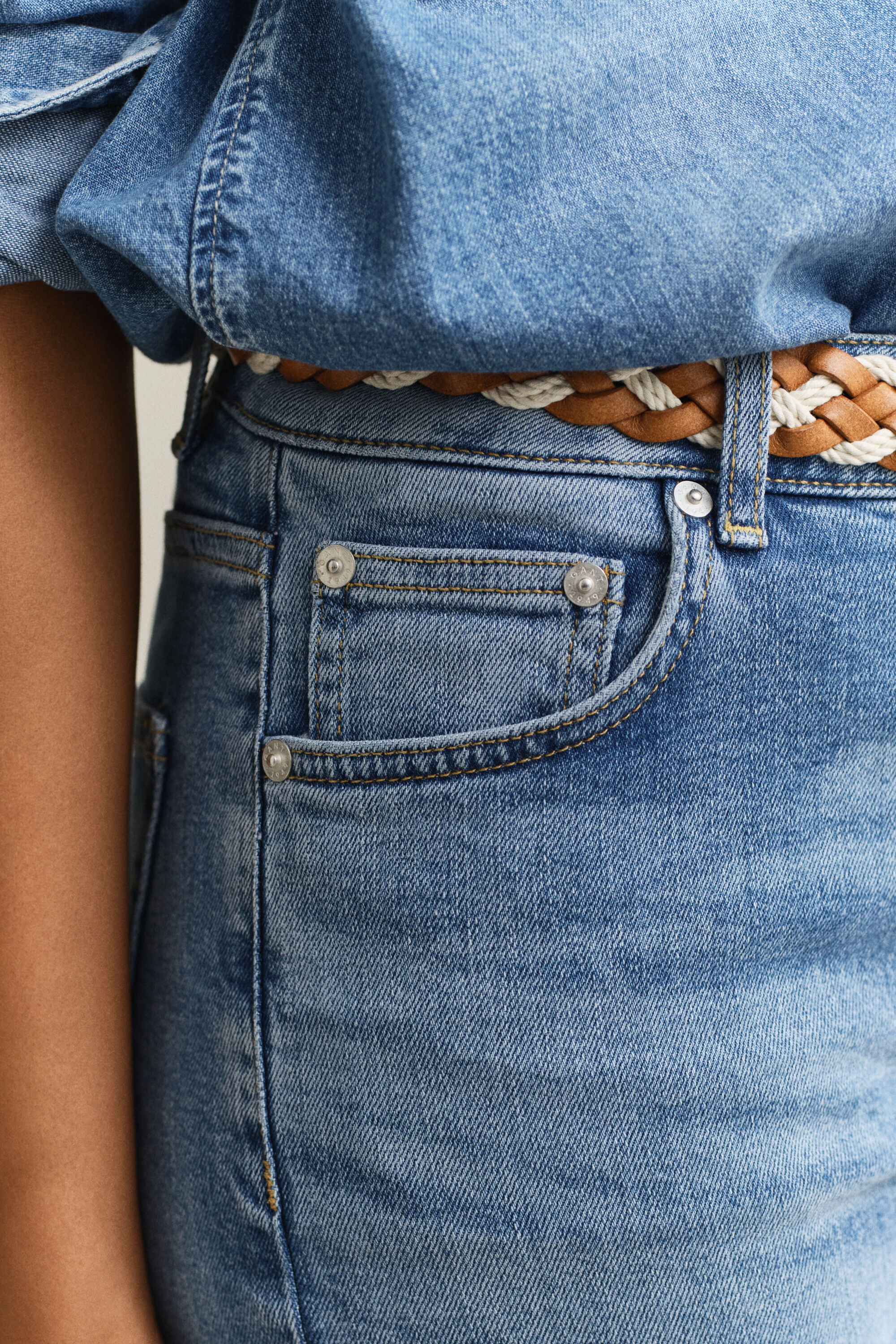 Jean stretch évasé