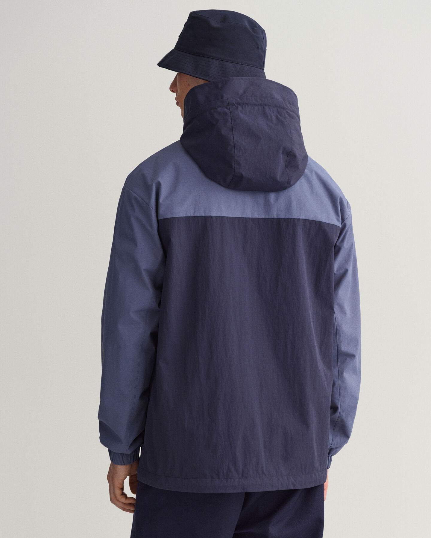 Veste à capuche en colour-block