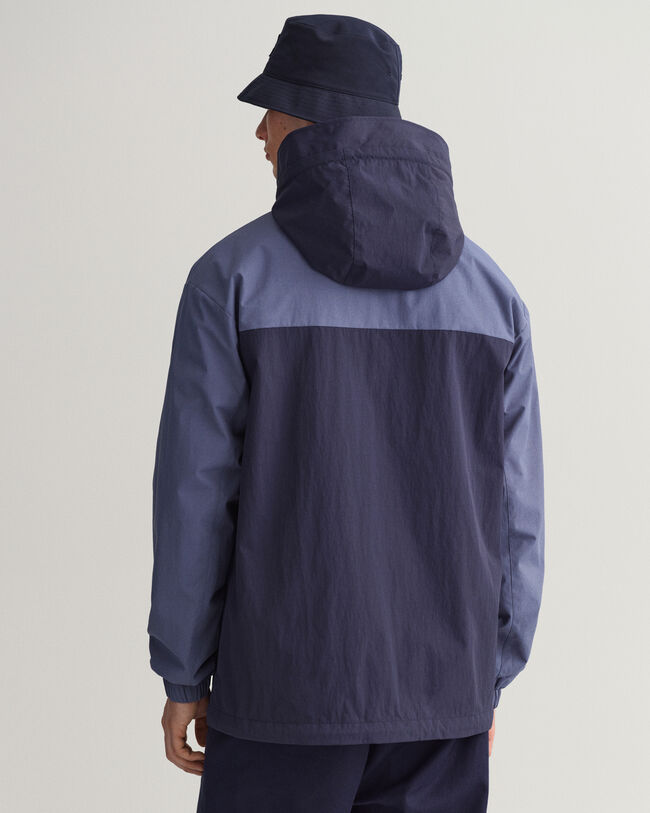 Veste à capuche en colour-block