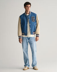 Jean loose fit à jambes larges