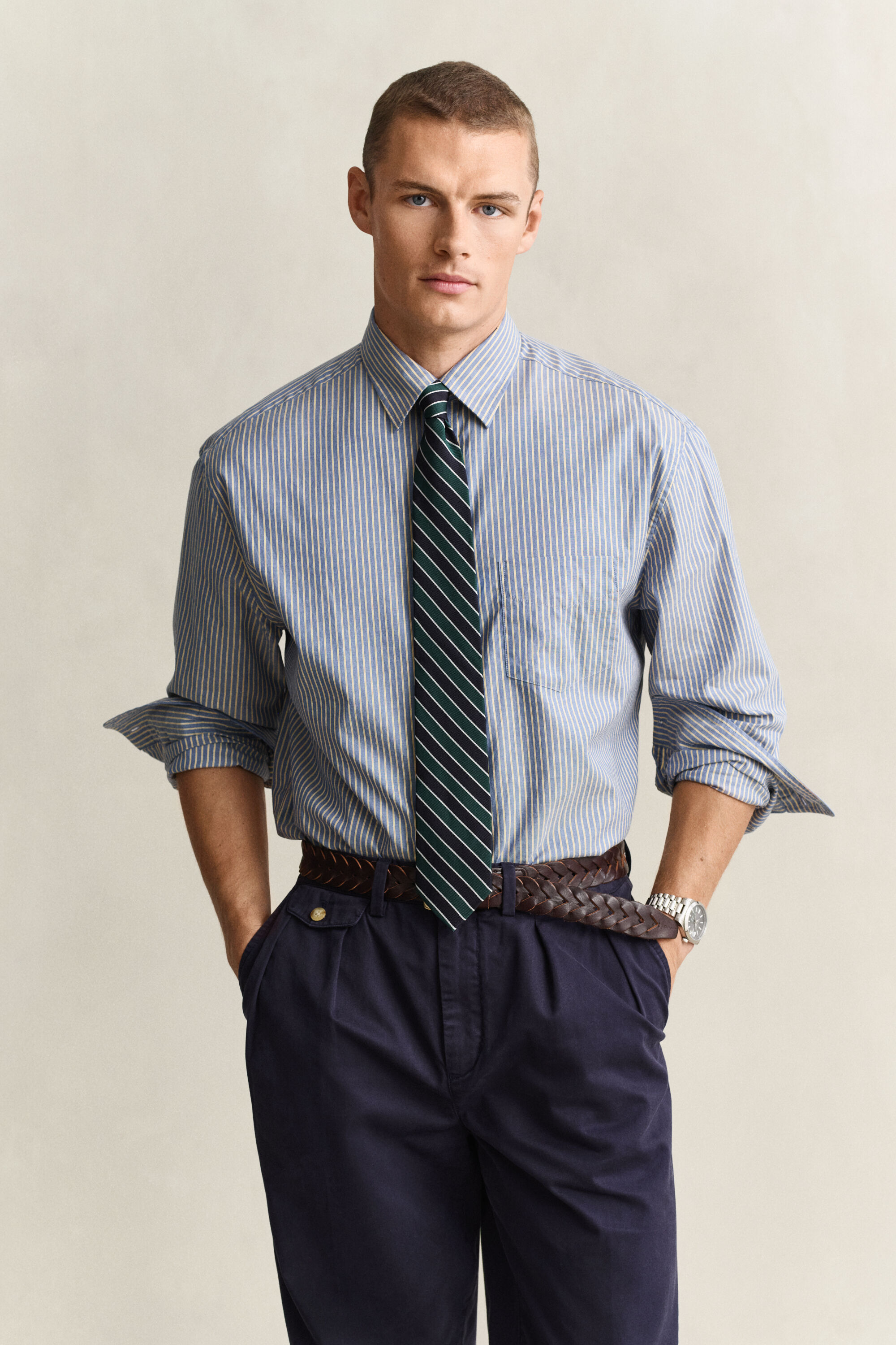 Chemise à rayures Exclusivité membres