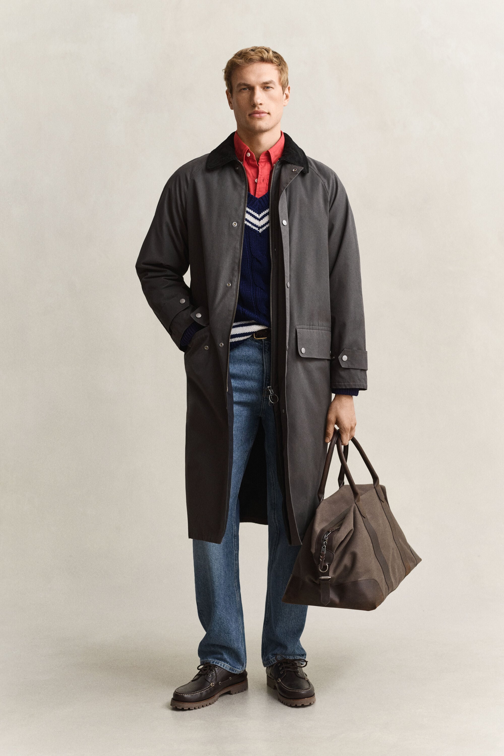 Veste cavalière cirée