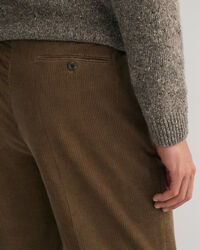 Pantalon de costume en velours côtelé