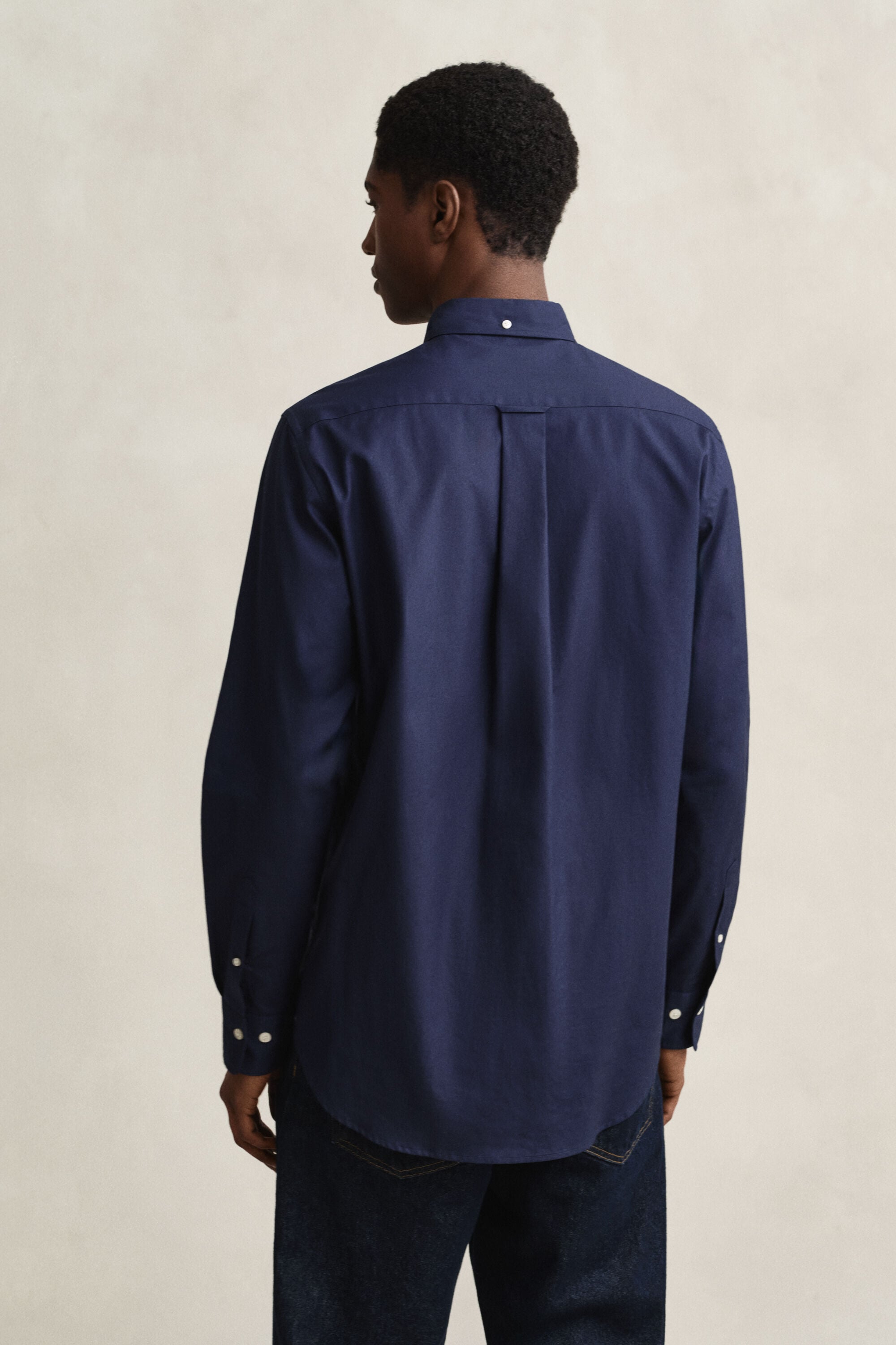 Chemise coupe regular en coton Oxford Pinpoint