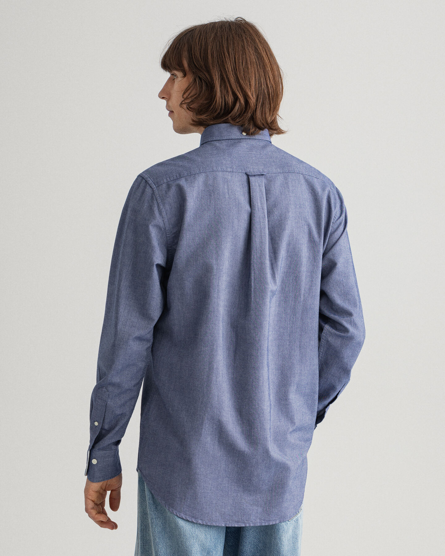 Chemise regular fit en coton Oxford Banner Shield