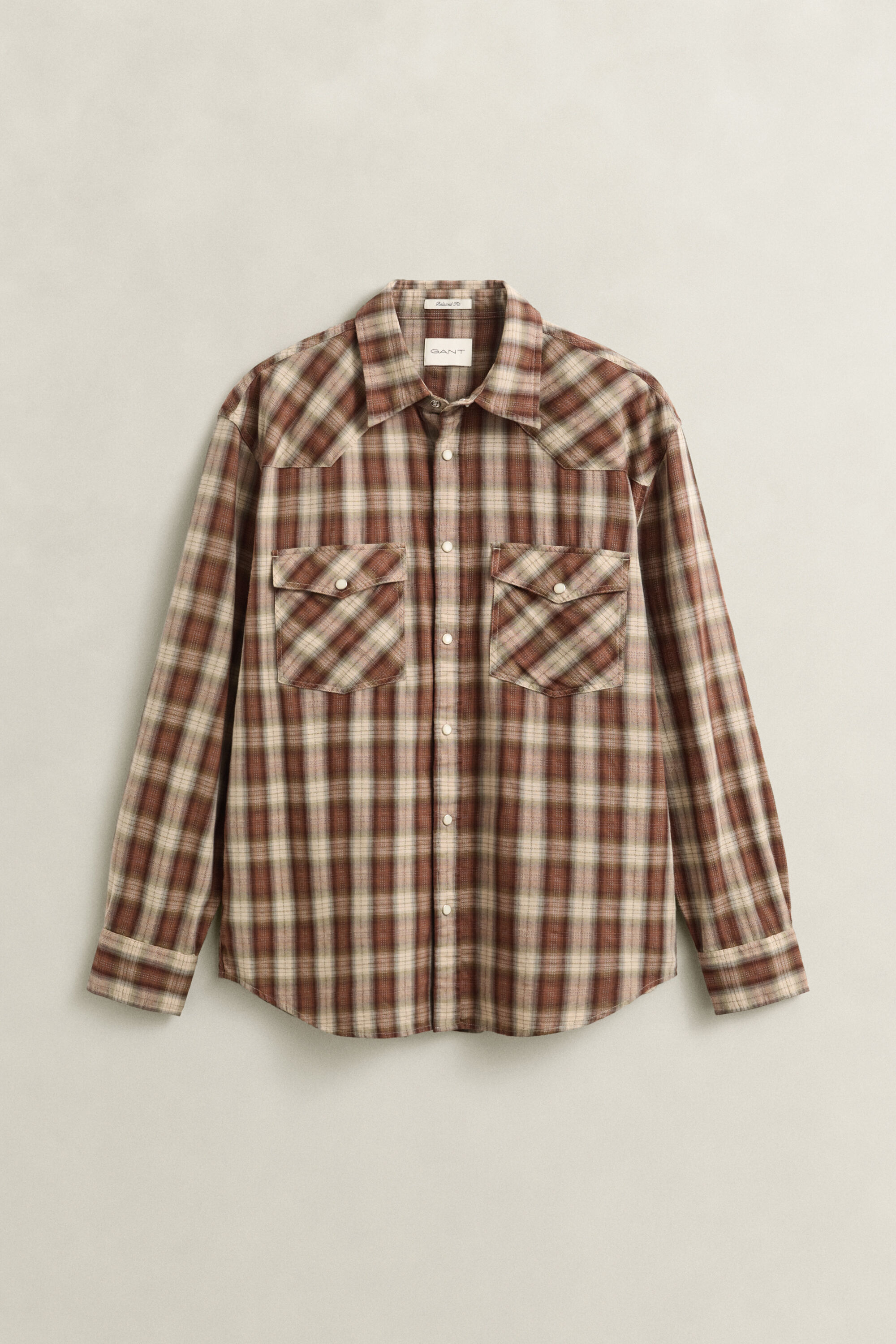Chemise rodéo à carreaux