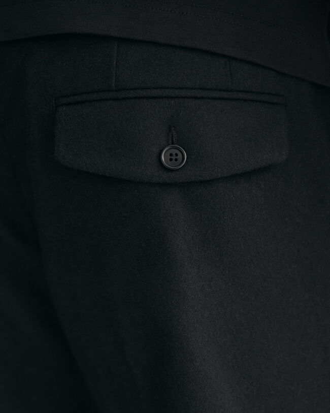 Pantalon slim fit en flanelle