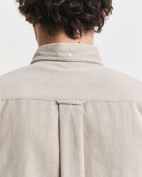 Chemise coupe regular en velours côtelé de coton