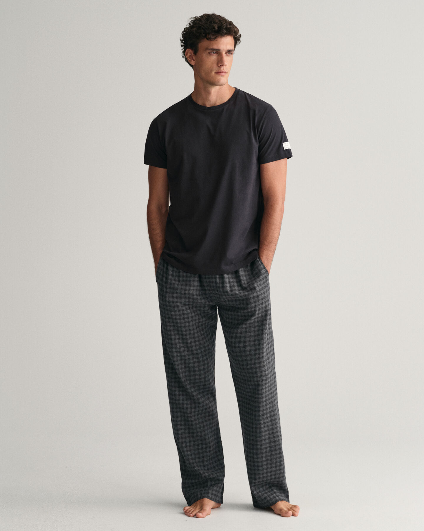 Coffret cadeau t-shirt et pantalon de pyjama en flanelle