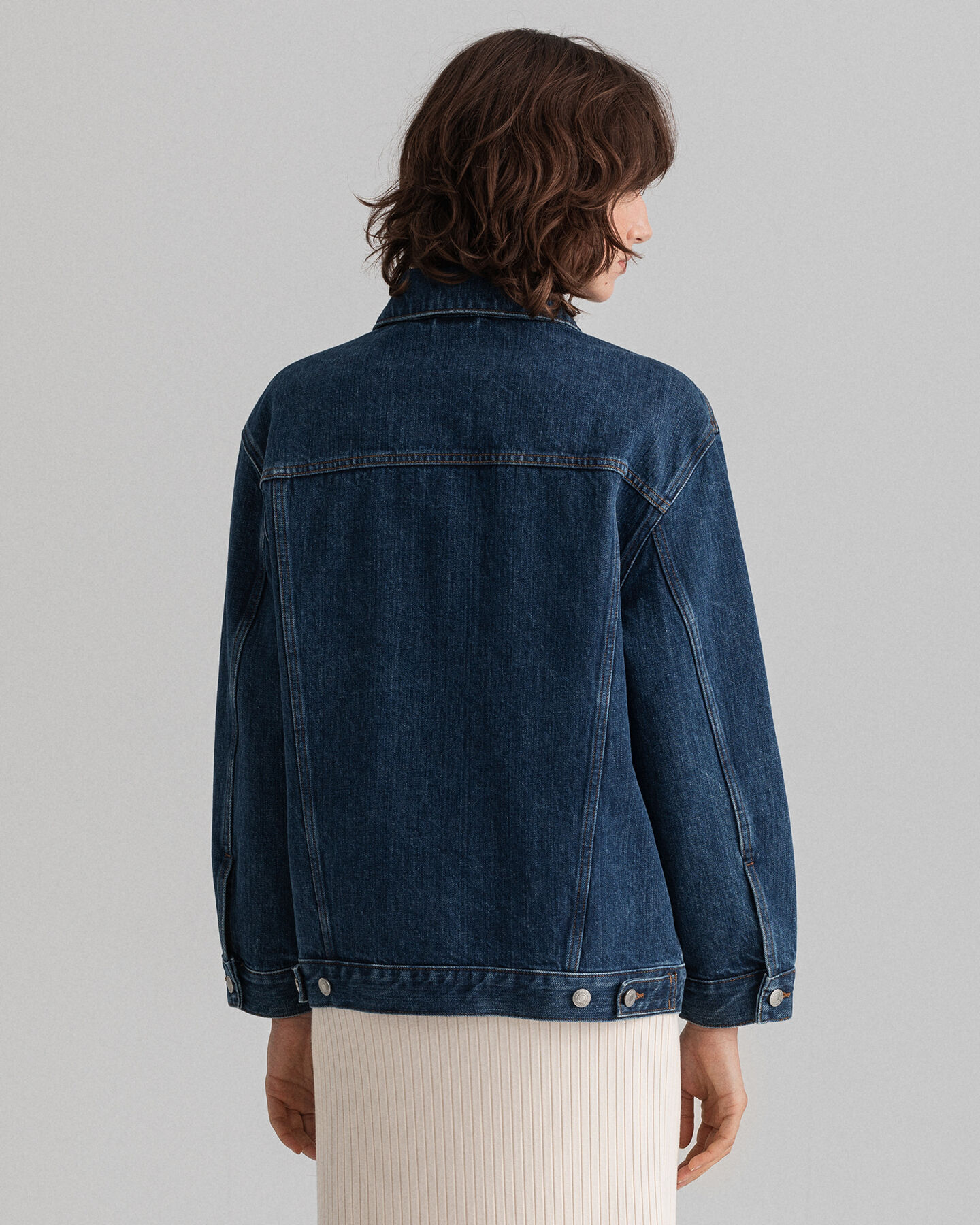 Veste en denim ultra-ample