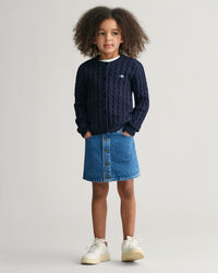 Mini-jupe en denim Girls