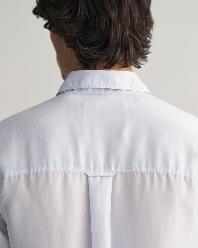 Chemise relaxed fit en soie