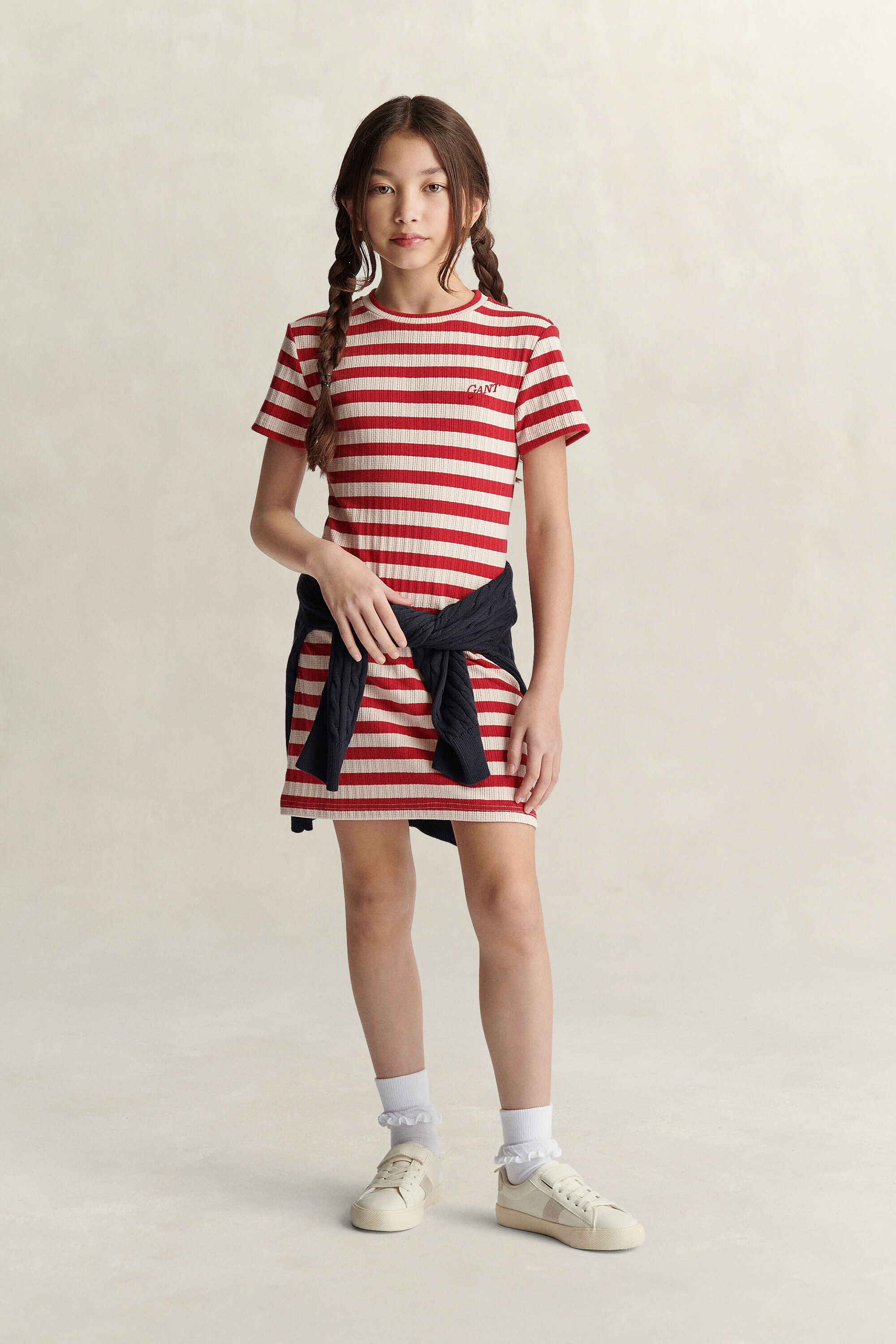 Robe à rayures Ado Fille