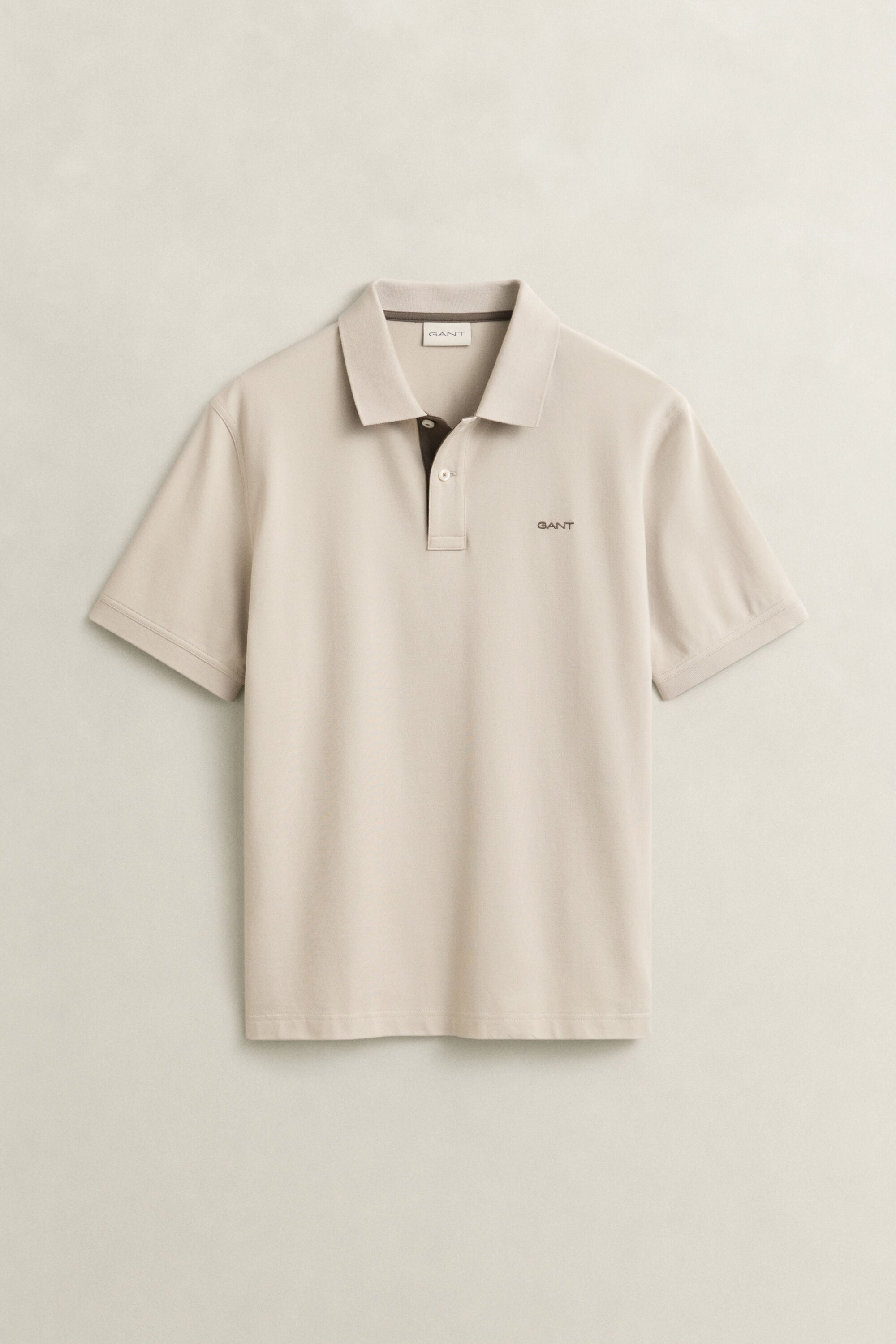 Polo en coton piqué contrastant