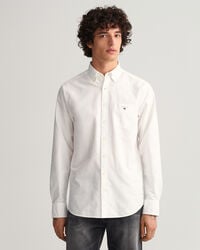 Chemise regular fit en coton Oxford