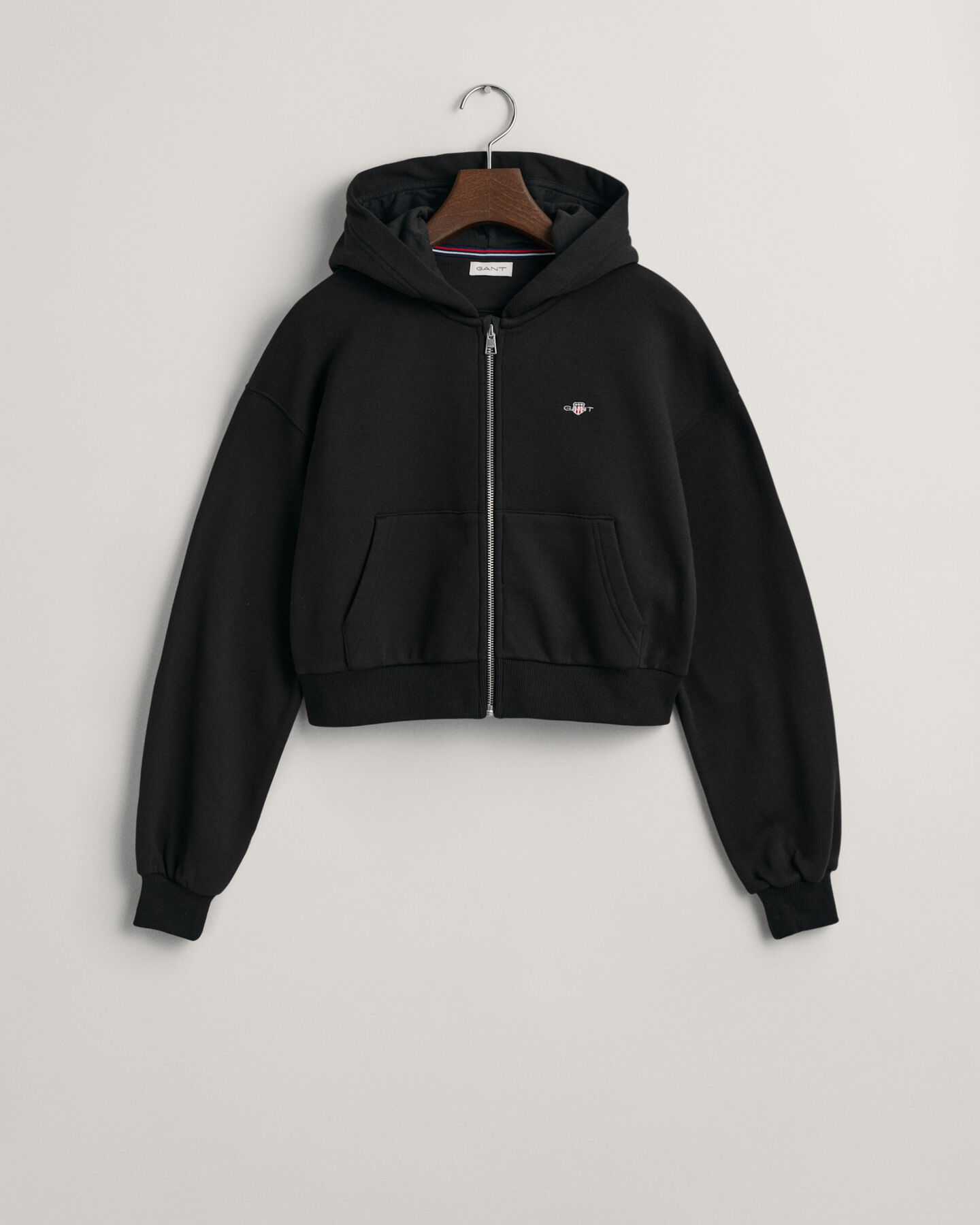 Sweat &agrave; capuche court zipp&eacute; Shield Teen Girls