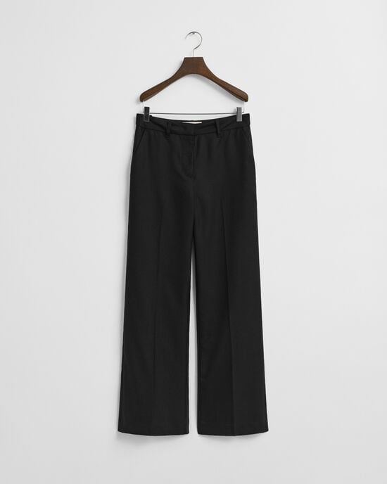 Pantalon élégant en laine mélangée