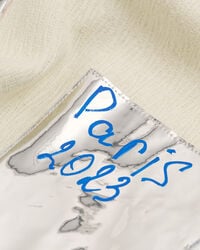 Veste Varsity Boucl&eacute; Projet Blank Canvas x Harry Nuriev