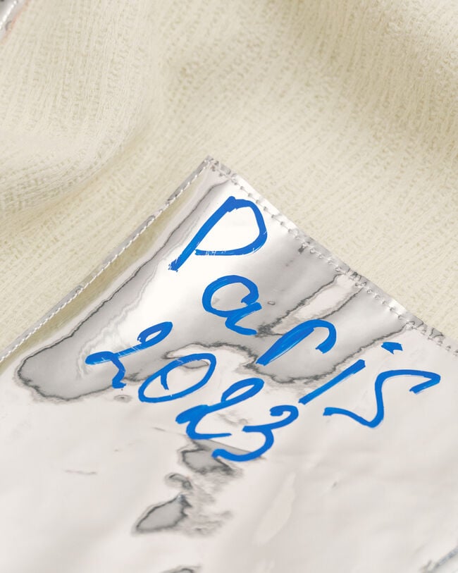 Veste Varsity Boucl&eacute; Projet Blank Canvas x Harry Nuriev