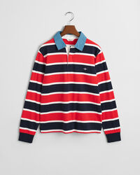 Polo Rugger à rayures Shield Teens
