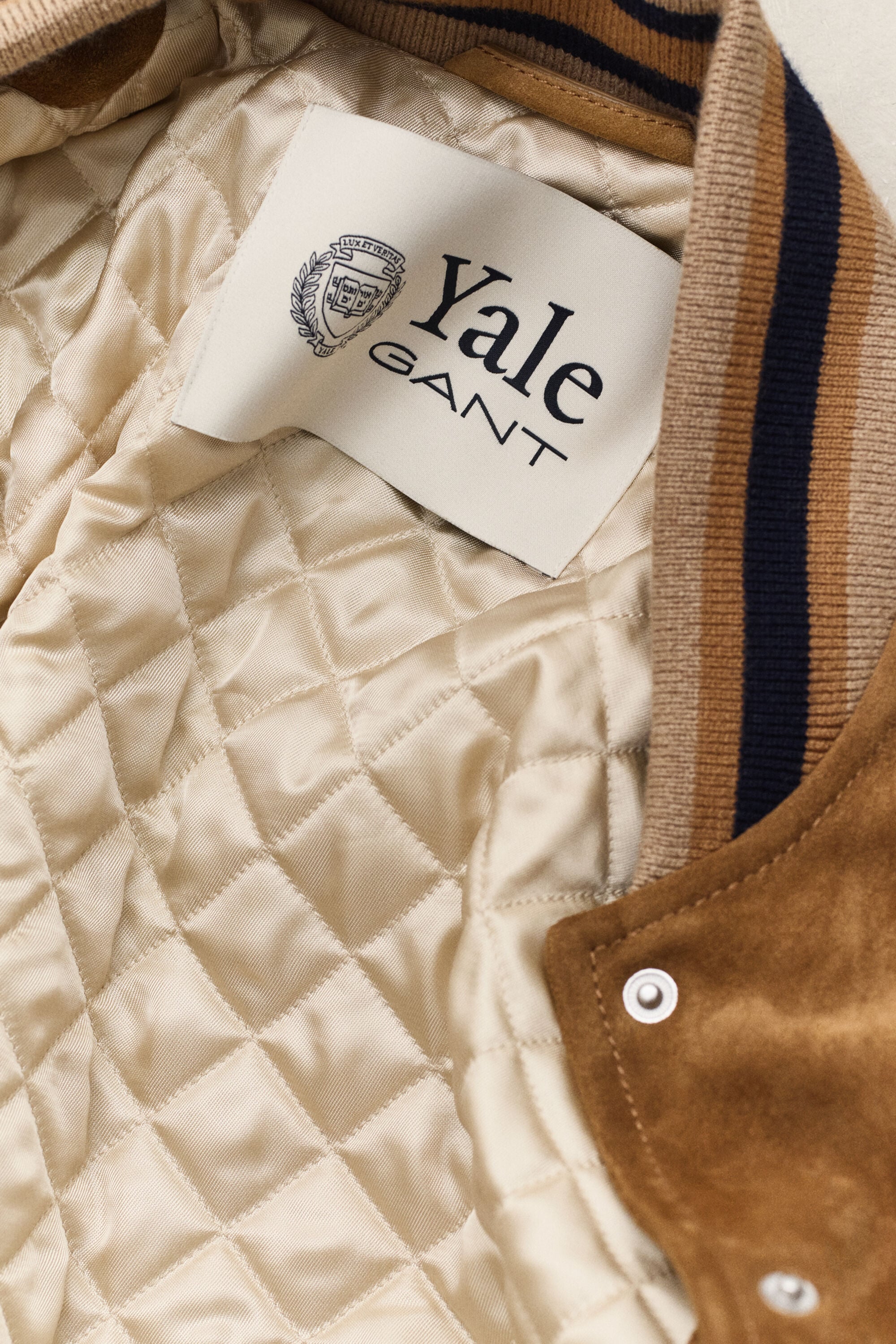 Veste Varsity de Gant x Yale en daim