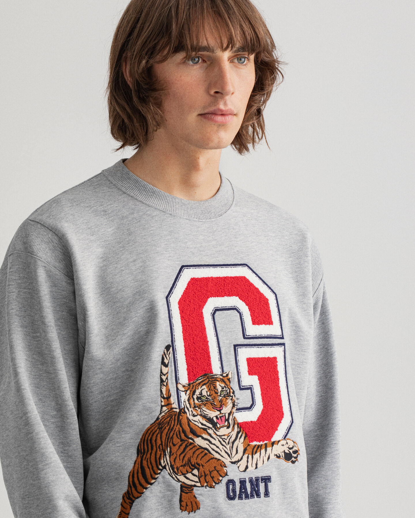 Sweat-shirt ras du cou Tiger