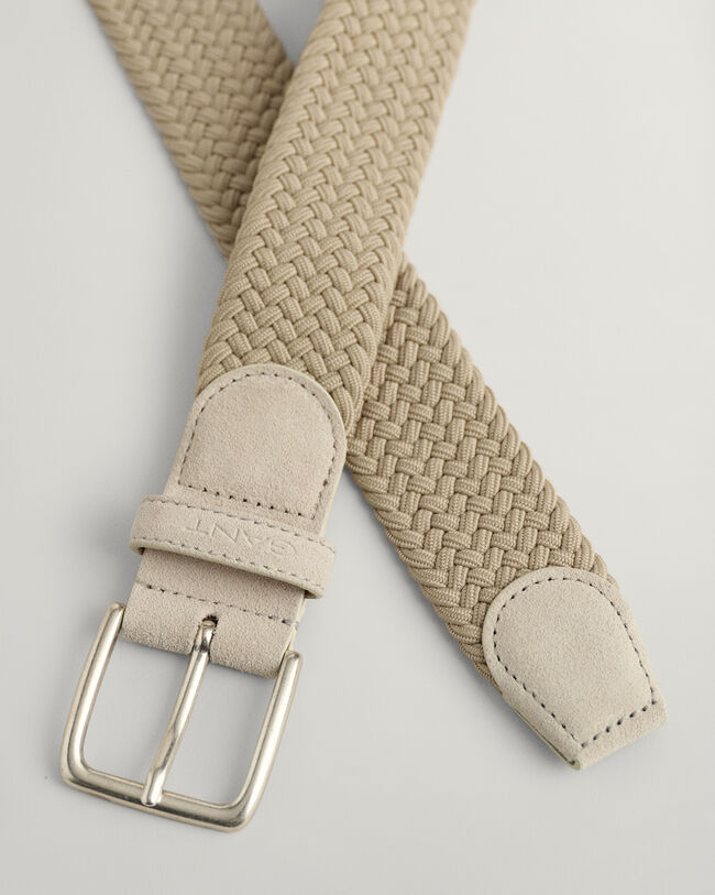 Ceinture tress&eacute;e &eacute;lastique