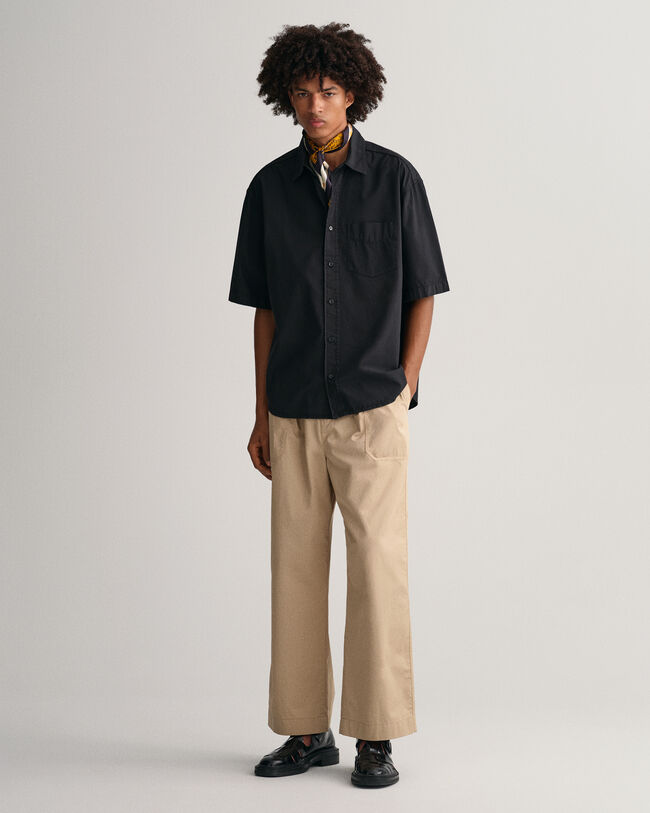 Chemise &agrave; manches courtes oversize Sunfaded