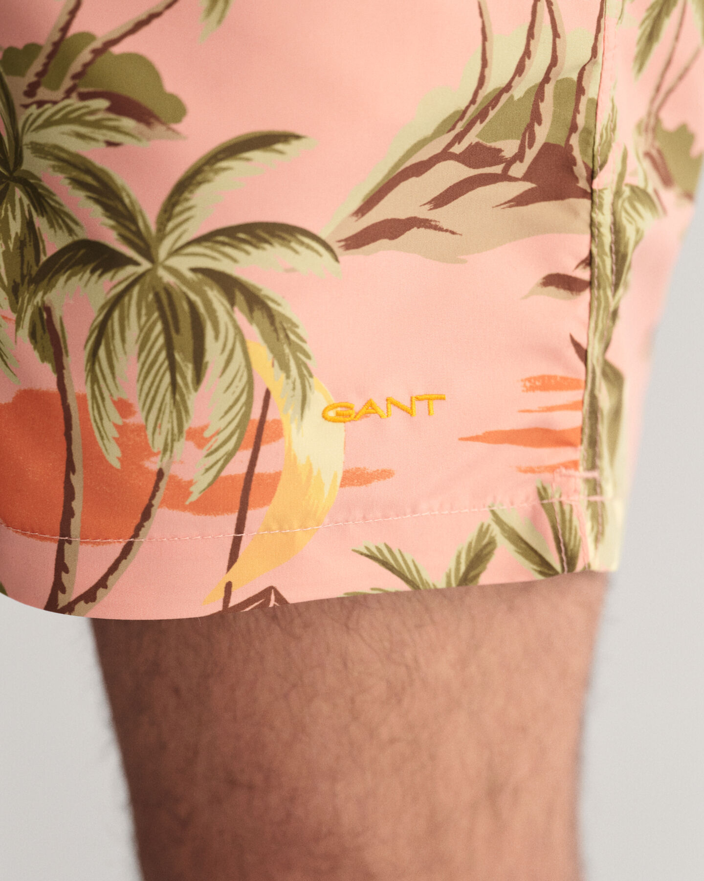 Short de bain &agrave; imprim&eacute; Hawaiian